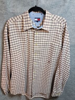 Tommy Hilfiger Plaid Button Down